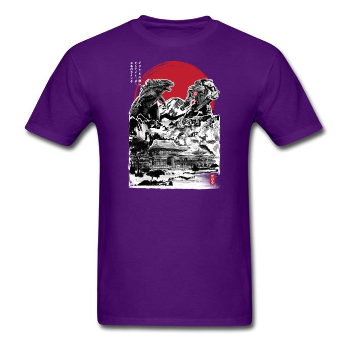 Attack On Japan Temple Unisex Classic T-Shirt - purple / S