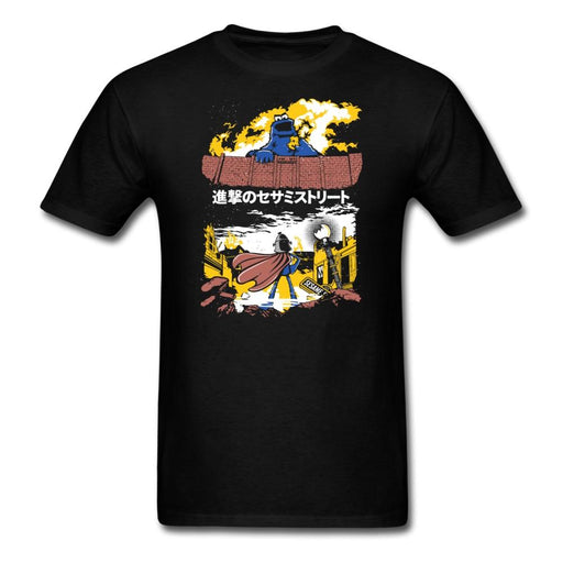 Attack on Sesame Street Unisex Classic T-Shirt - black / S