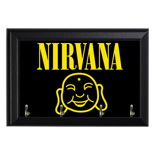 Attain Nirvana Wall Plaque Key Holder - 8 x 6 / Yes