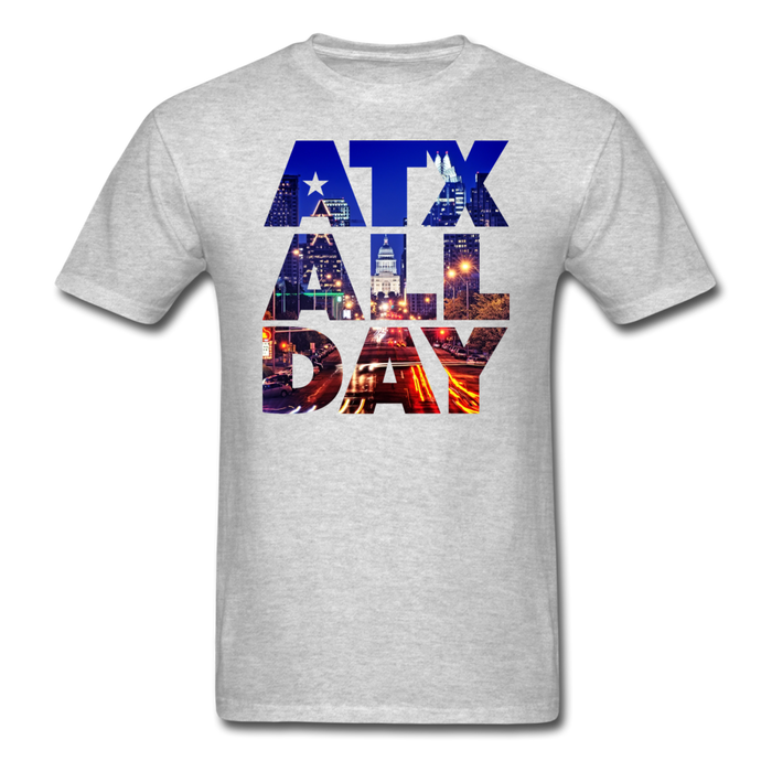 Atx All Day Unisex Classic T-Shirt - heather gray / S