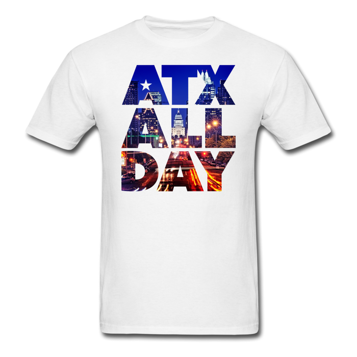 Atx All Day Unisex Classic T-Shirt - white / S