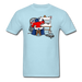 Auto Bot Portrait Unisex Classic T-Shirt - powder blue / S