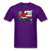 Auto Bot Portrait Unisex Classic T-Shirt - purple / S