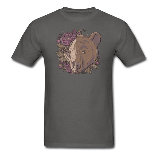 Autumn Bear Skull Unisex Classic T-Shirt - charcoal / S