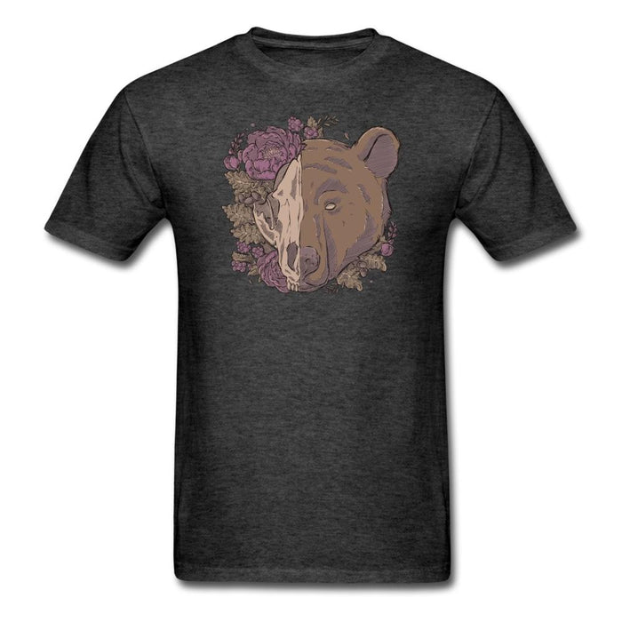 Autumn Bear Skull Unisex Classic T-Shirt - heather black / S