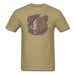 Autumn Bear Skull Unisex Classic T-Shirt - khaki / S