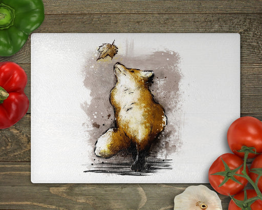 Autumn Fox Cutting Board