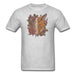 Autumn Fox Skull Unisex Classic T-Shirt - heather gray / S