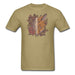 Autumn Fox Skull Unisex Classic T-Shirt - khaki / S