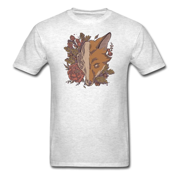 Autumn Fox Skull Unisex Classic T-Shirt - light heather gray / S