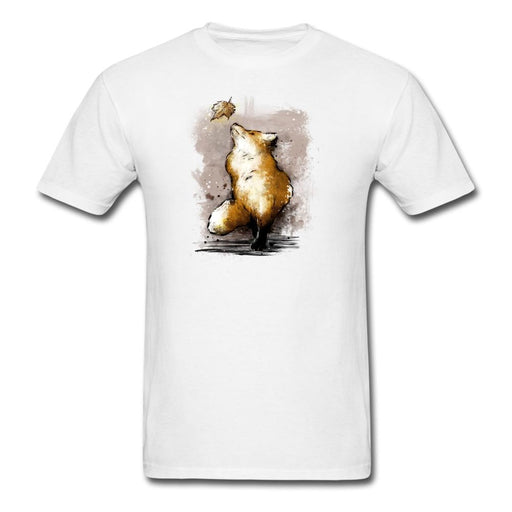 Autumn Fox Unisex Classic T-Shirt - white / S