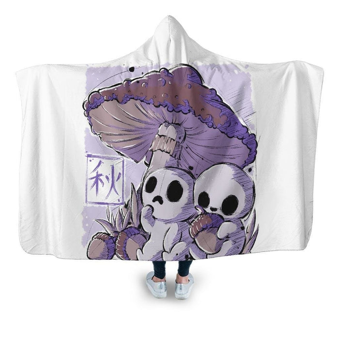 Autumn Kodama Hooded Blanket - Adult / Premium Sherpa