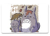 Autumn Totoro Large Mouse Pad