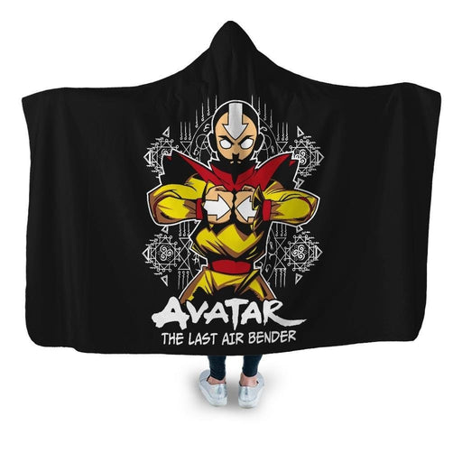 Avatar Aang Hooded Blanket - Adult / Premium Sherpa