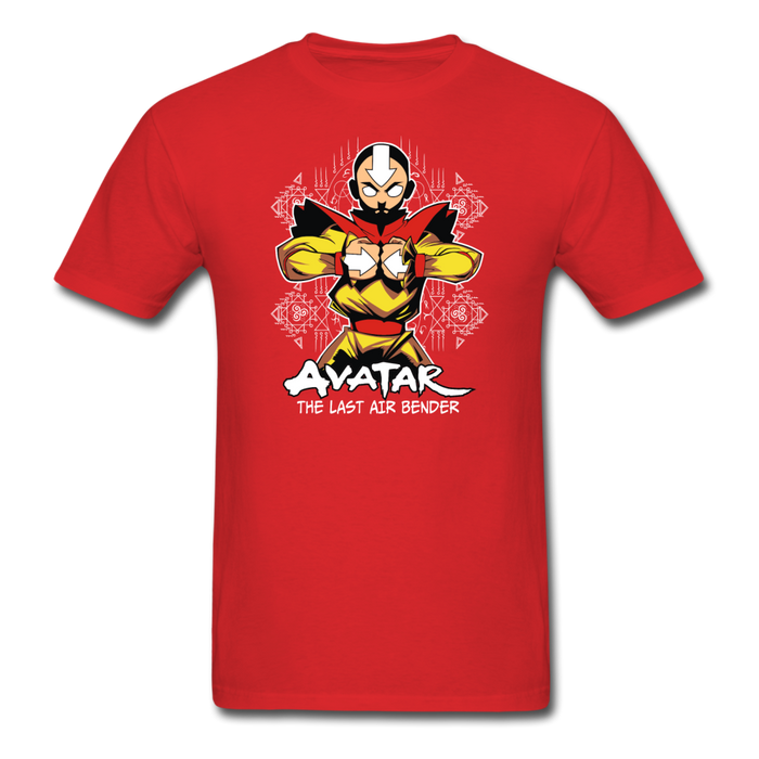 Avatar Aang Unisex Classic T-Shirt - red / S