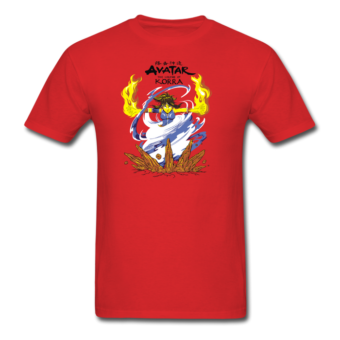Avatar Korra Unisex Classic T-Shirt - red / S