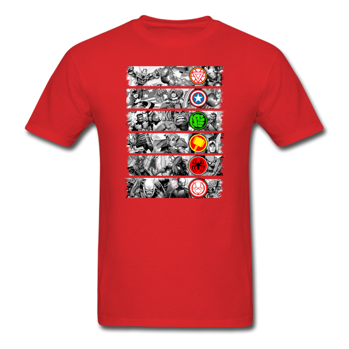Avengers Unisex Classic T-Shirt - red / S