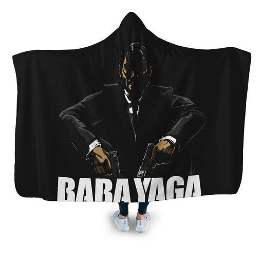 Baba Yaga Hooded Blanket - Adult / Premium Sherpa