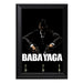 Baba Yaga Wall Plaque Key Holder - 8 x 6 / Yes