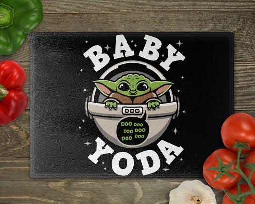 Baby Yoda Doo Cutting Board