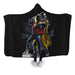 Back To The Beat Hooded Blanket - Adult / Premium Sherpa