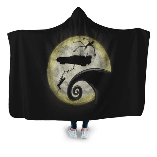Back To The Nightmare Hooded Blanket - Adult / Premium Sherpa