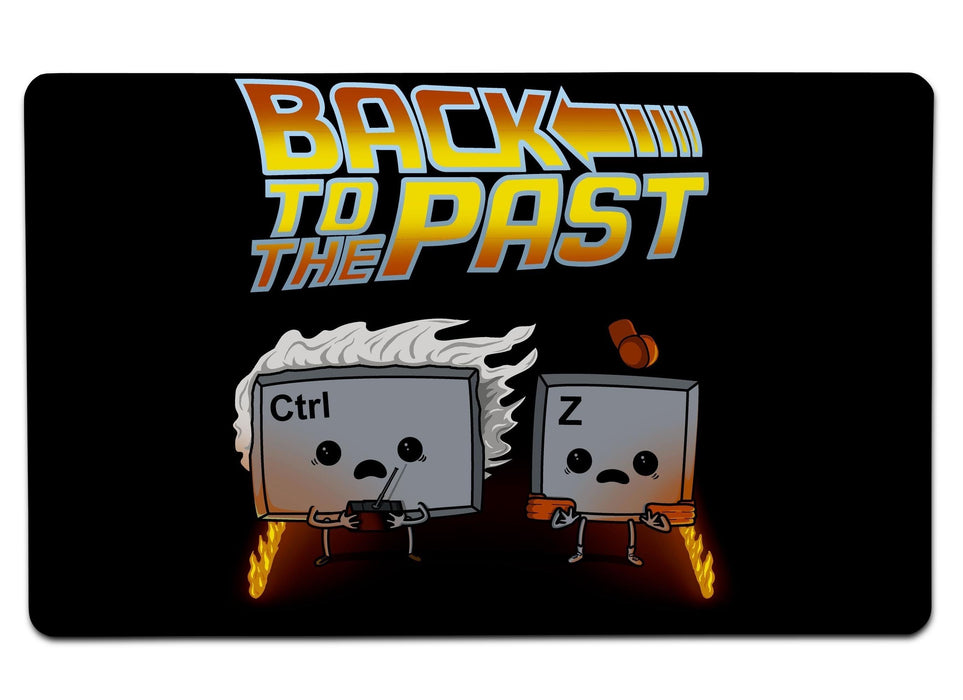 Back To The Past Large Mouse Pad