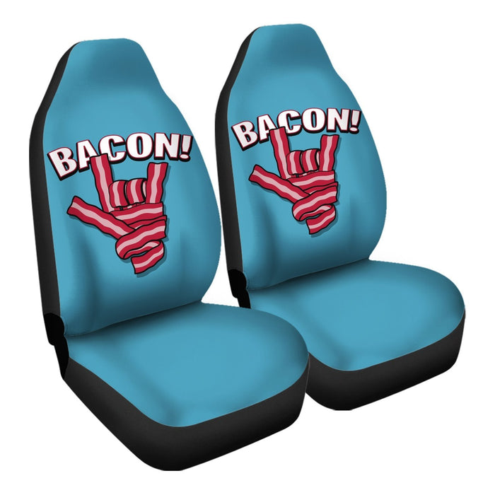 bacon! Car Seat Covers - One size