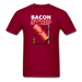 Bacon Strip Unisex Classic T-Shirt - dark red / S