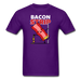 Bacon Strip Unisex Classic T-Shirt - purple / S