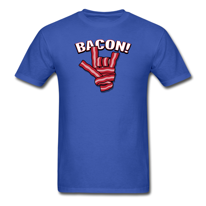 Bacon Unisex Classic T-Shirt - royal blue / S