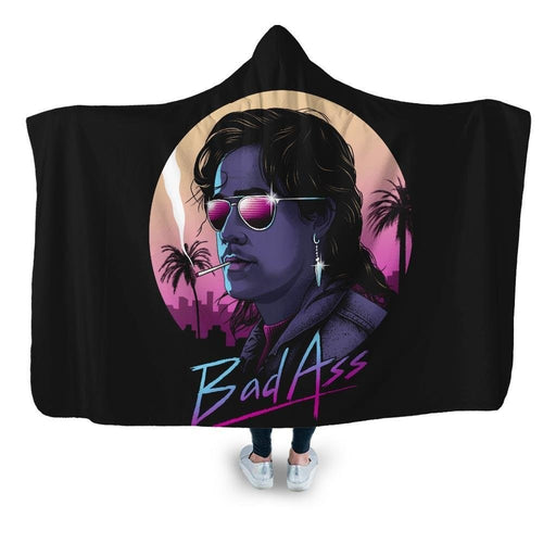 Bad Ass Hooded Blanket - Adult / Premium Sherpa