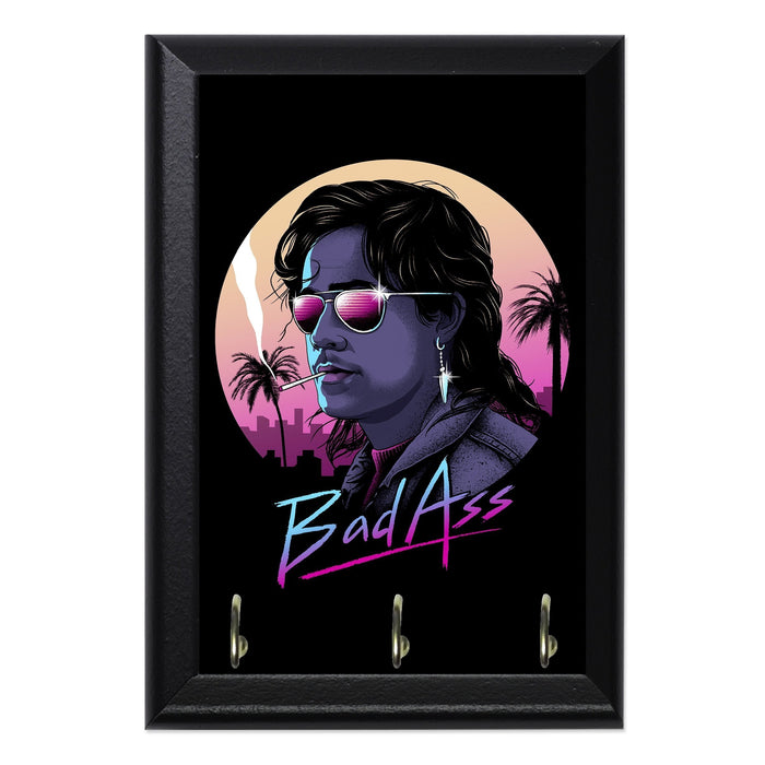 Bad Ass Wall Plaque Key Holder - 8 x 6 / Yes