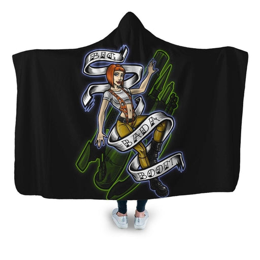Badaboom Hooded Blanket - Adult / Premium Sherpa