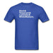 Ball Breaker Watercolor Unisex Classic T-Shirt - royal blue / S