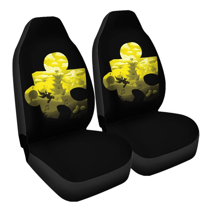 Banjo Kazooie Silhouette Car Seat Covers - One size