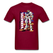 Barbatos Gundam Unisex Classic T-Shirt - burgundy / S