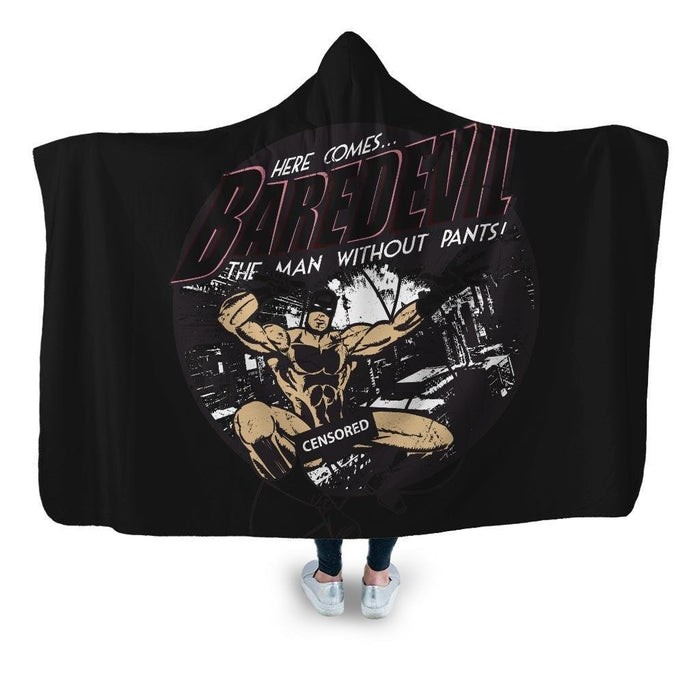 Baredevil Hooded Blanket - Adult / Premium Sherpa