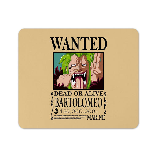 Bartolomeo Anime Mouse Pad