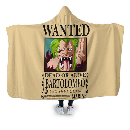 Bartolomeo Hooded Blanket - Adult / Premium Sherpa