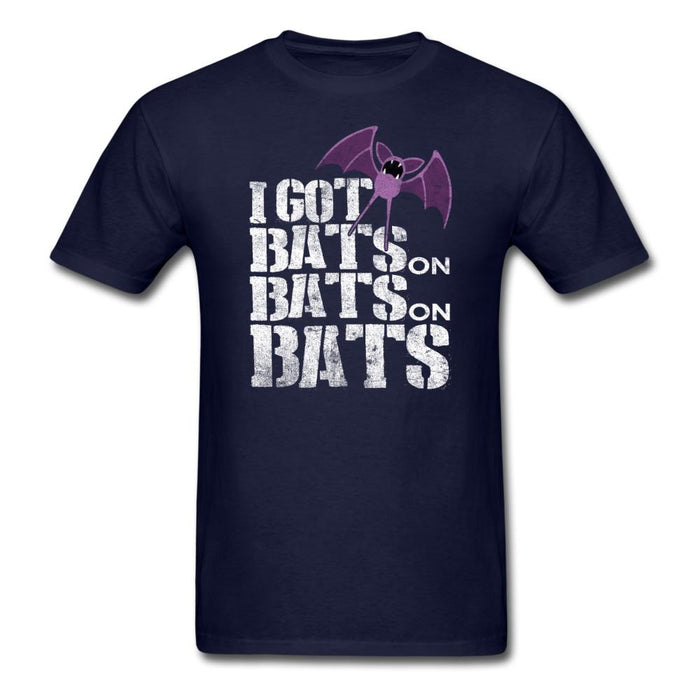 Bat On Bats Unisex Classic T-Shirt - navy / S