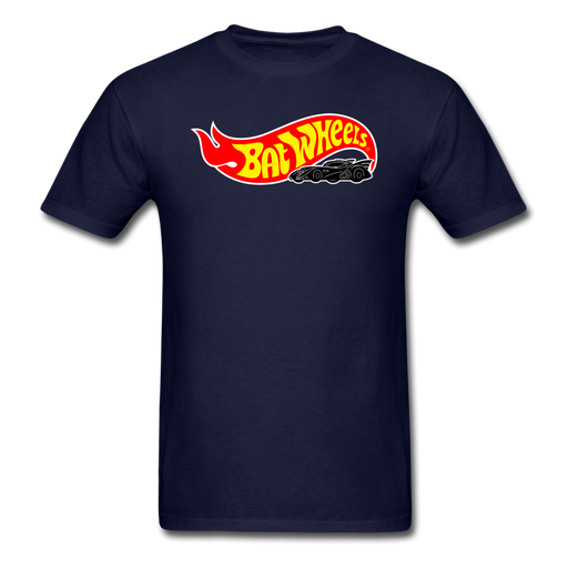 Bat Wheels Unisex Classic T-Shirt - navy / S