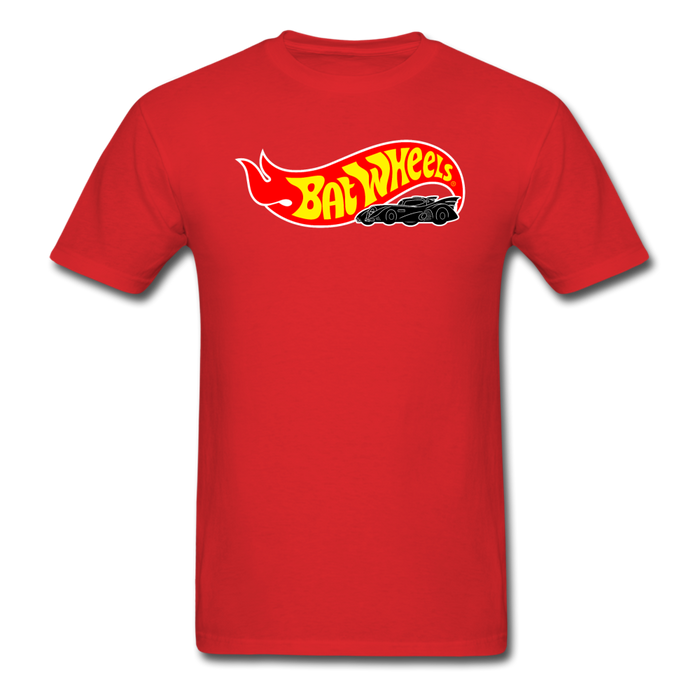 Bat Wheels Unisex Classic T-Shirt - red / S