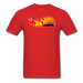 Bat Wheels Unisex Classic T-Shirt - red / S