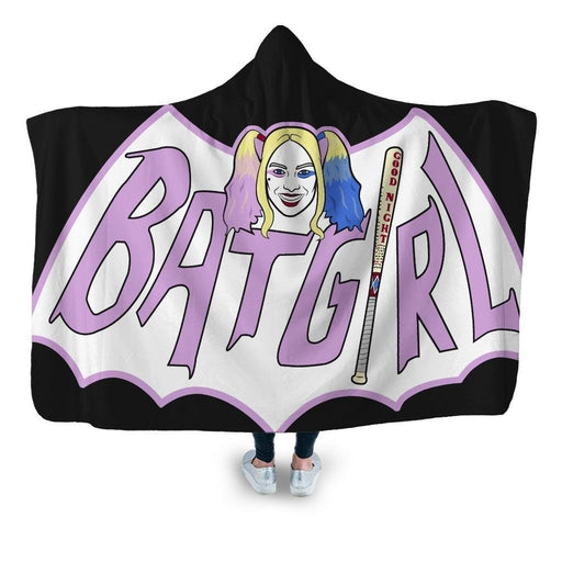 Batgirl Hooded Blanket - Adult / Premium Sherpa