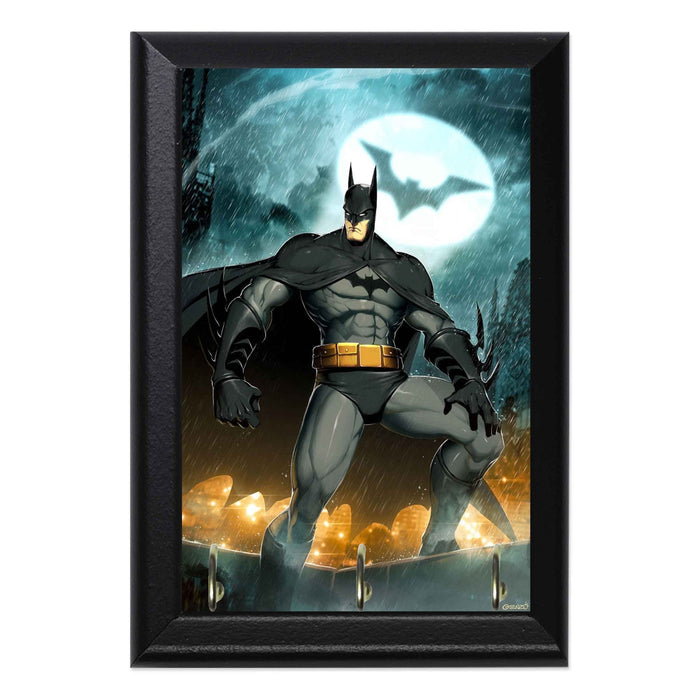 Batman Comic Book Superheros Geeky Wall Plaque Key Holder Hanger