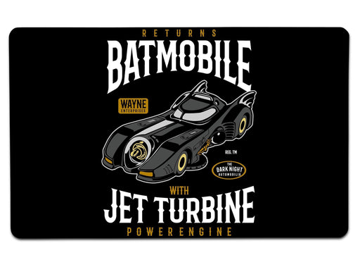 Batmobile Returns Large Mouse Pad