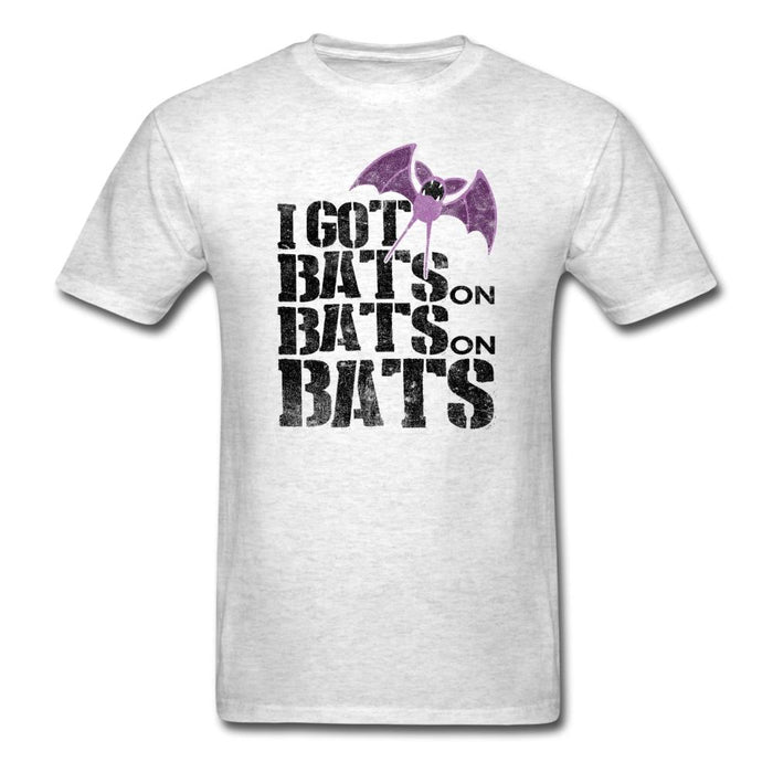 Bats On Unisex Classic T-Shirt - light heather gray / S