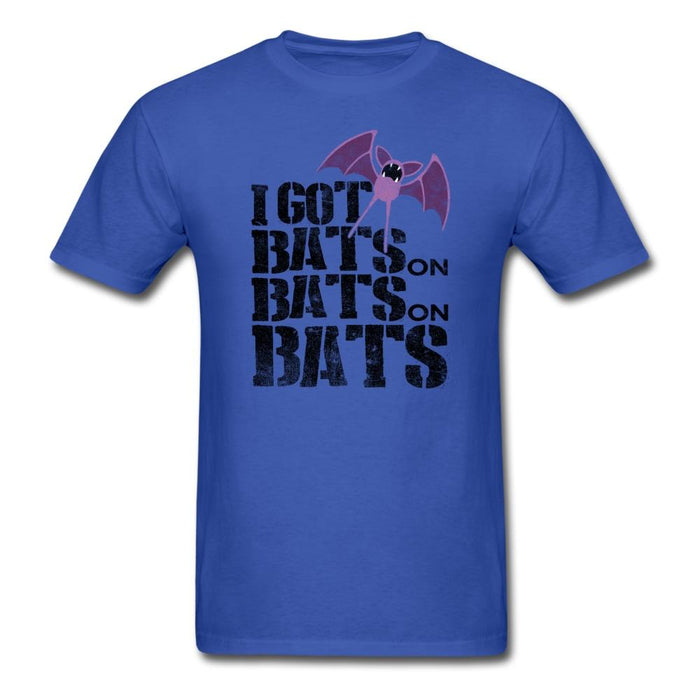 Bats On Unisex Classic T-Shirt - royal blue / S