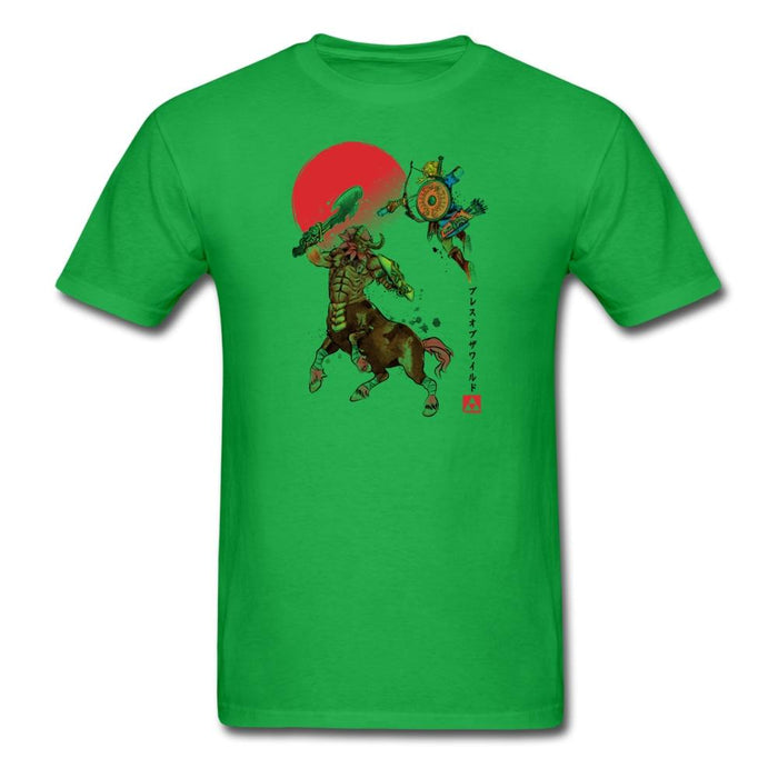 Battle In Death Mountain Watercolor Unisex Classic T-Shirt - bright green / S